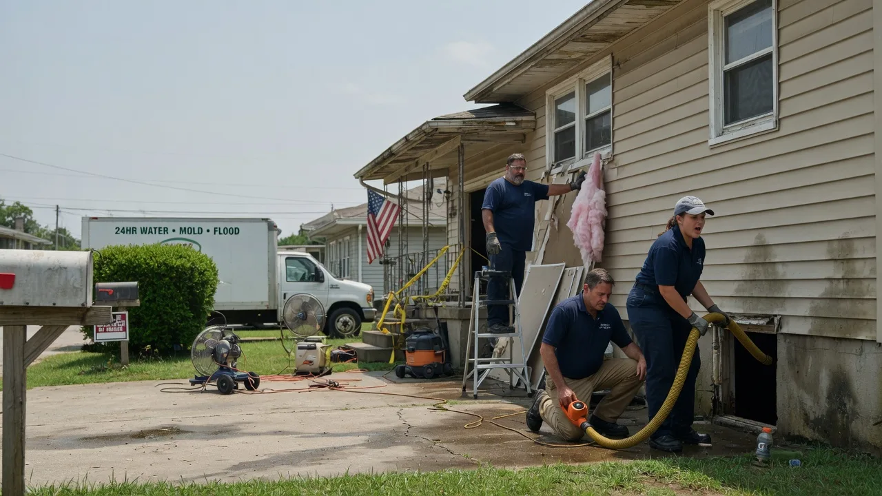 Water Damage Repair in Charlottesville, IN near me